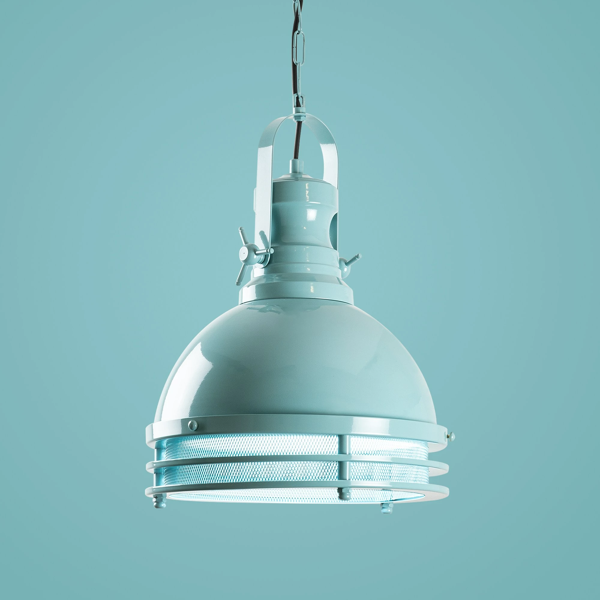 Llambë tavani Opviq, Saglam 3762, ngjyrë turquoise