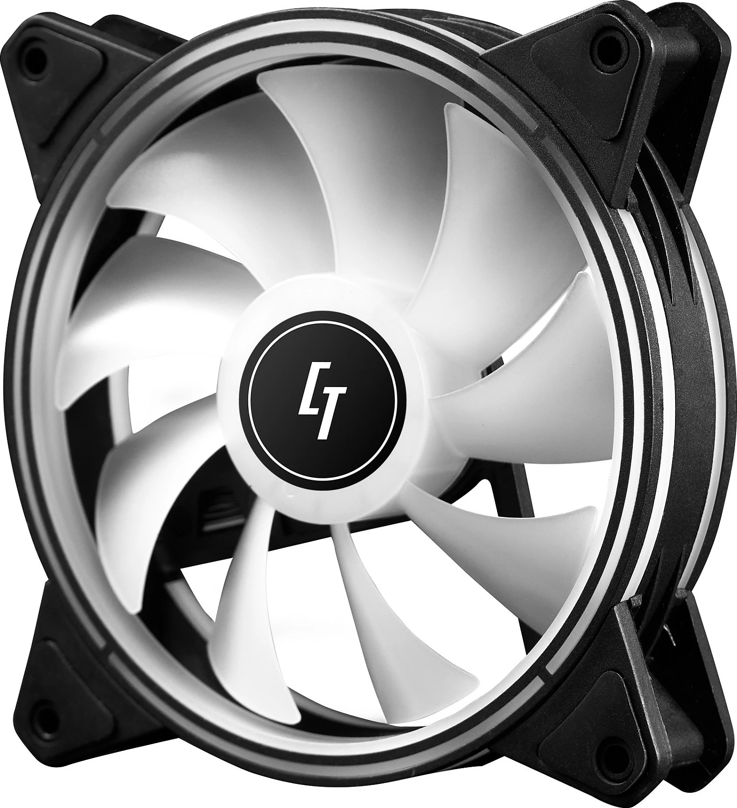 Ventilator kasë Chieftec NOVA A-RGB, 120mm, PWM, Multi RGB, i zi