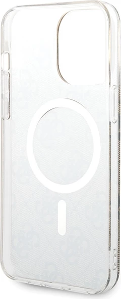 Mbështjellës Guess 4G MagSafe për iPhone 15 Pro Max, Kafe
