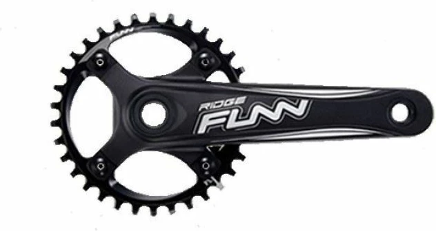 Set boshti për biçikletë FUNN, uniseks, e zezë