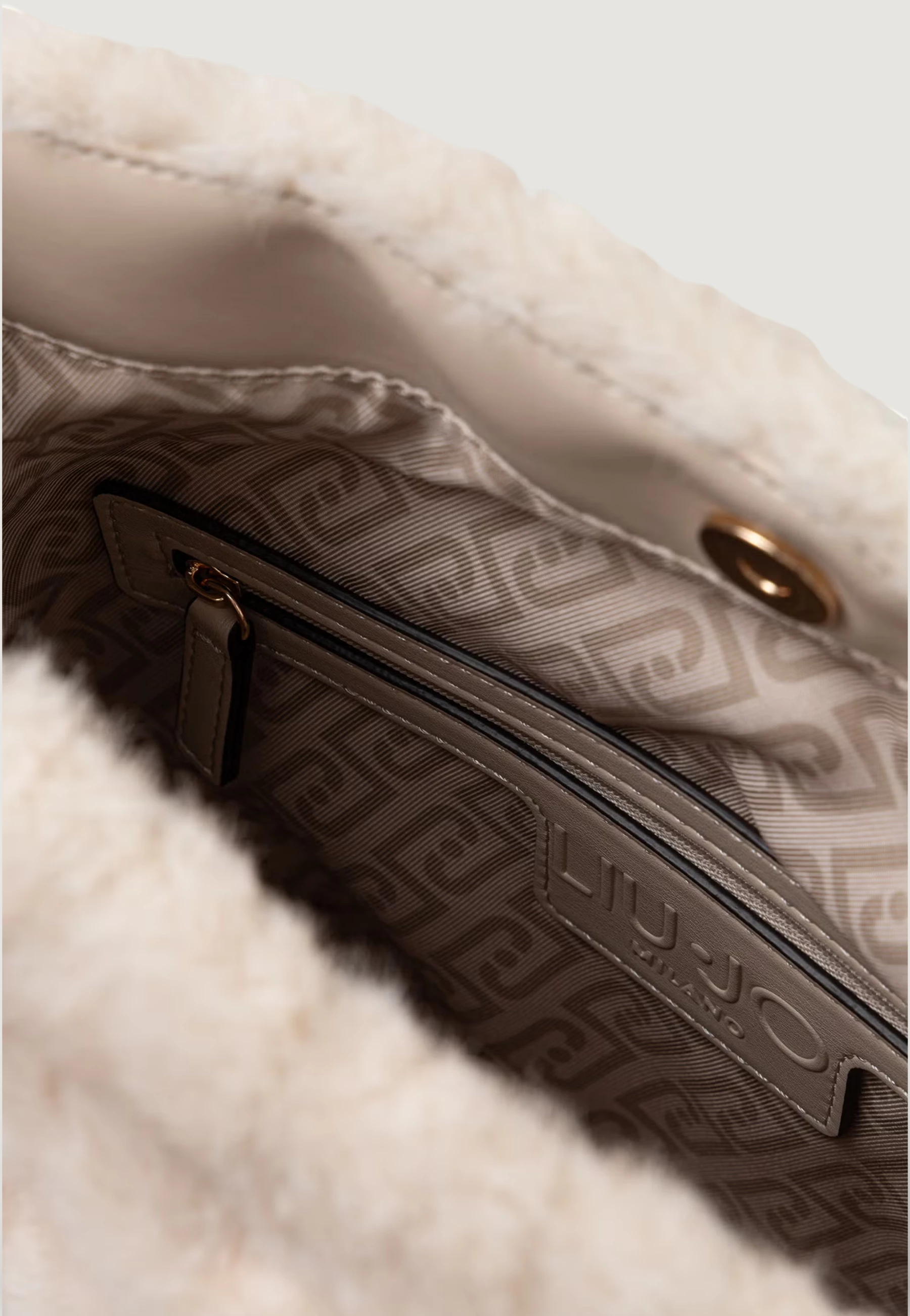 Çantë clutch për femra Liu Jo AF6097 E1168, krem