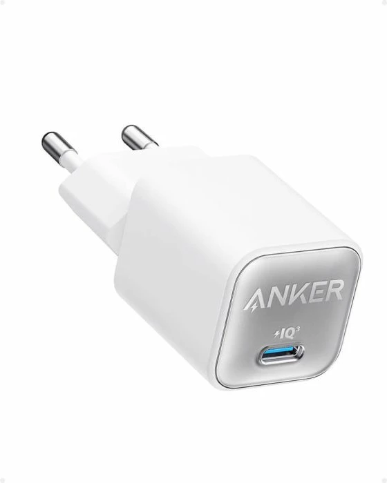 Karikues USB-C ANKER Nano 3 (511) 30W GaN A2147G21, i bardhë
