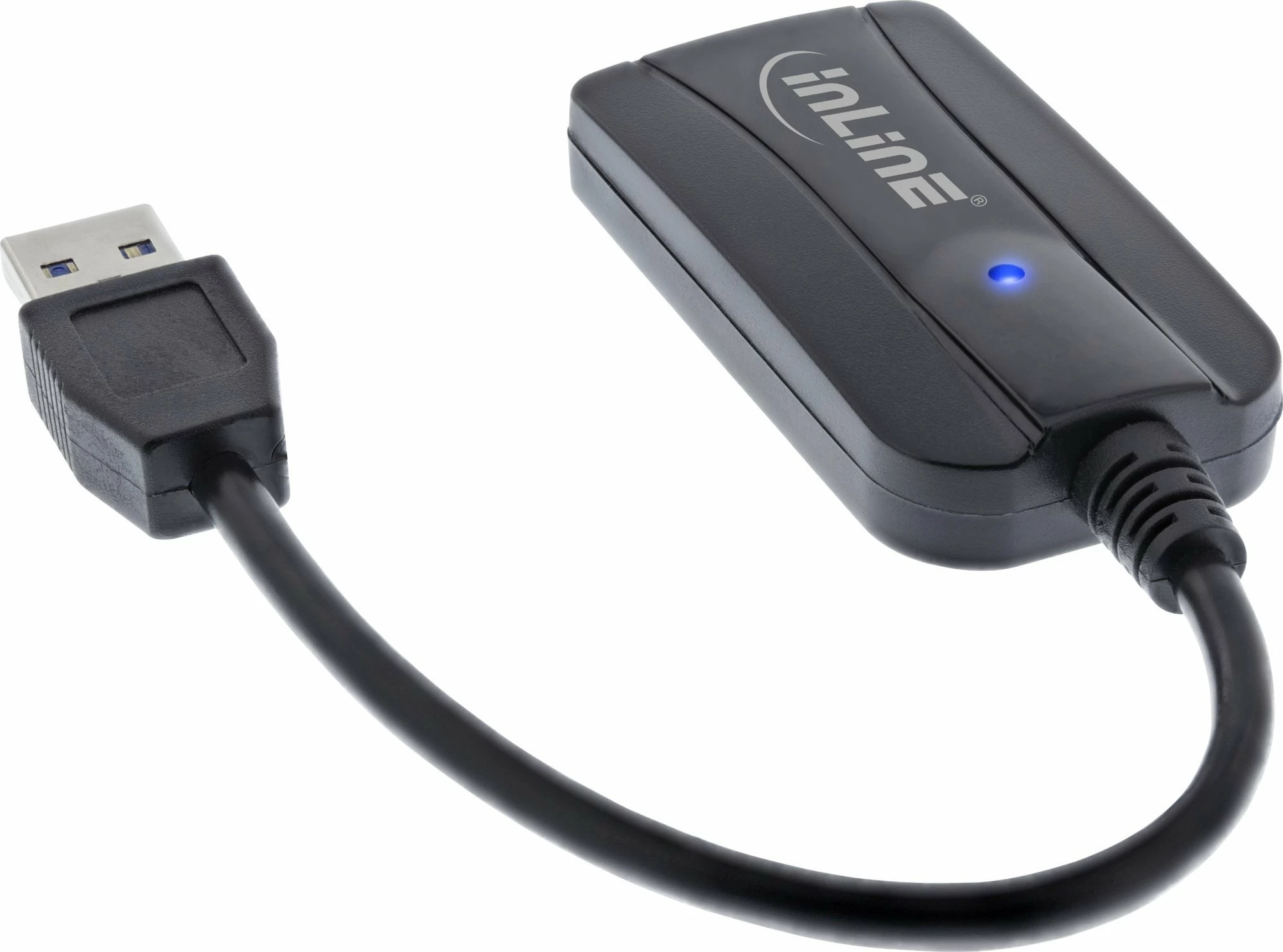 Lexues kartelash InLine 66772A USB 3.2 Gen 1 Type-A, SD/SDHC/SDXC + microSD, UHS-II kompatibil, e zezë, 1 copë