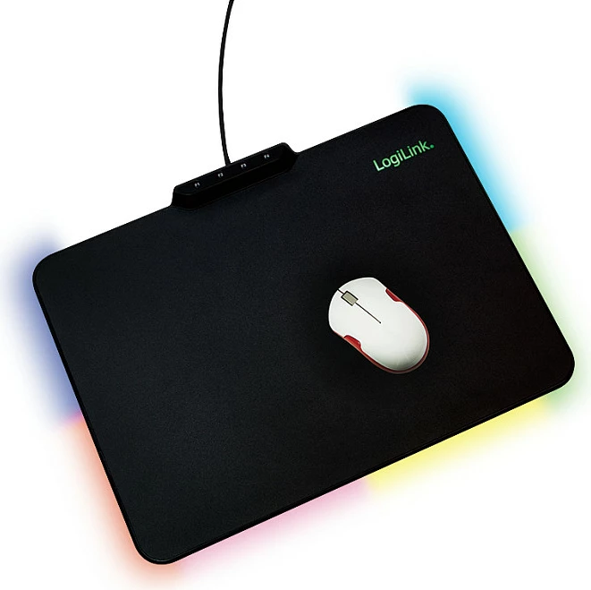 Mauspad Gaming LogiLink RGB, 36x26cm, USB-A, i zi
