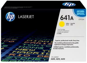 Toner HP 641A C9722A rendiment 5,500–8,800 faqe për LaserJet 4600/4610/4650, e verdhë