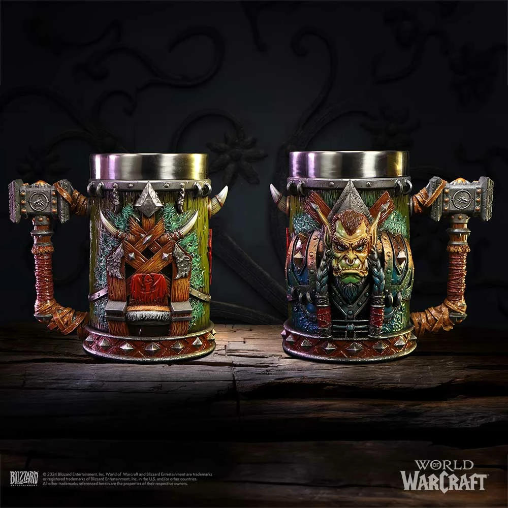 Krike NEMESIS NOW World of Warcraft Thrall 17.5cm me insert inox, 1 copë