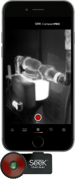 Kamerë termike Seek Thermal Pro FF për iOS, 320x240, 9 paleta, Lightning