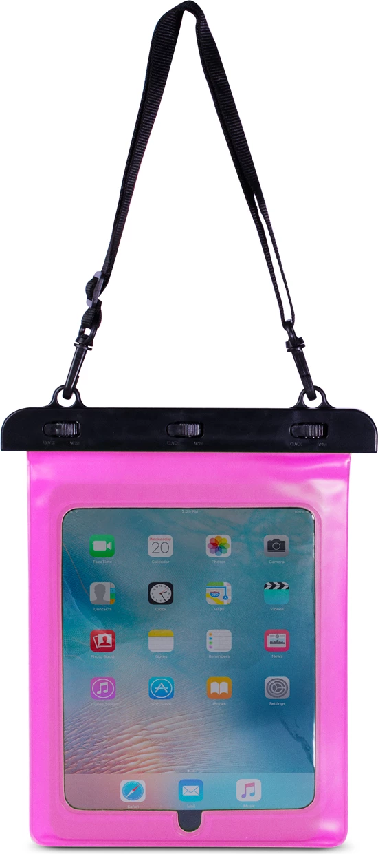 Mbështjellës tabletë Hurtel, PVC i papërshkueshëm nga uji, 280x210mm, Rozë