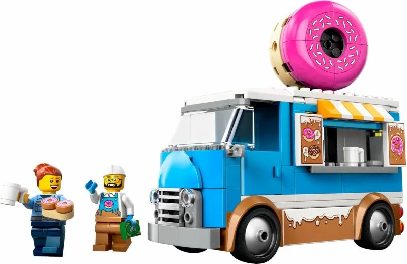 Set lodrash Lego City për fëmijë, Mobile Donut Shop