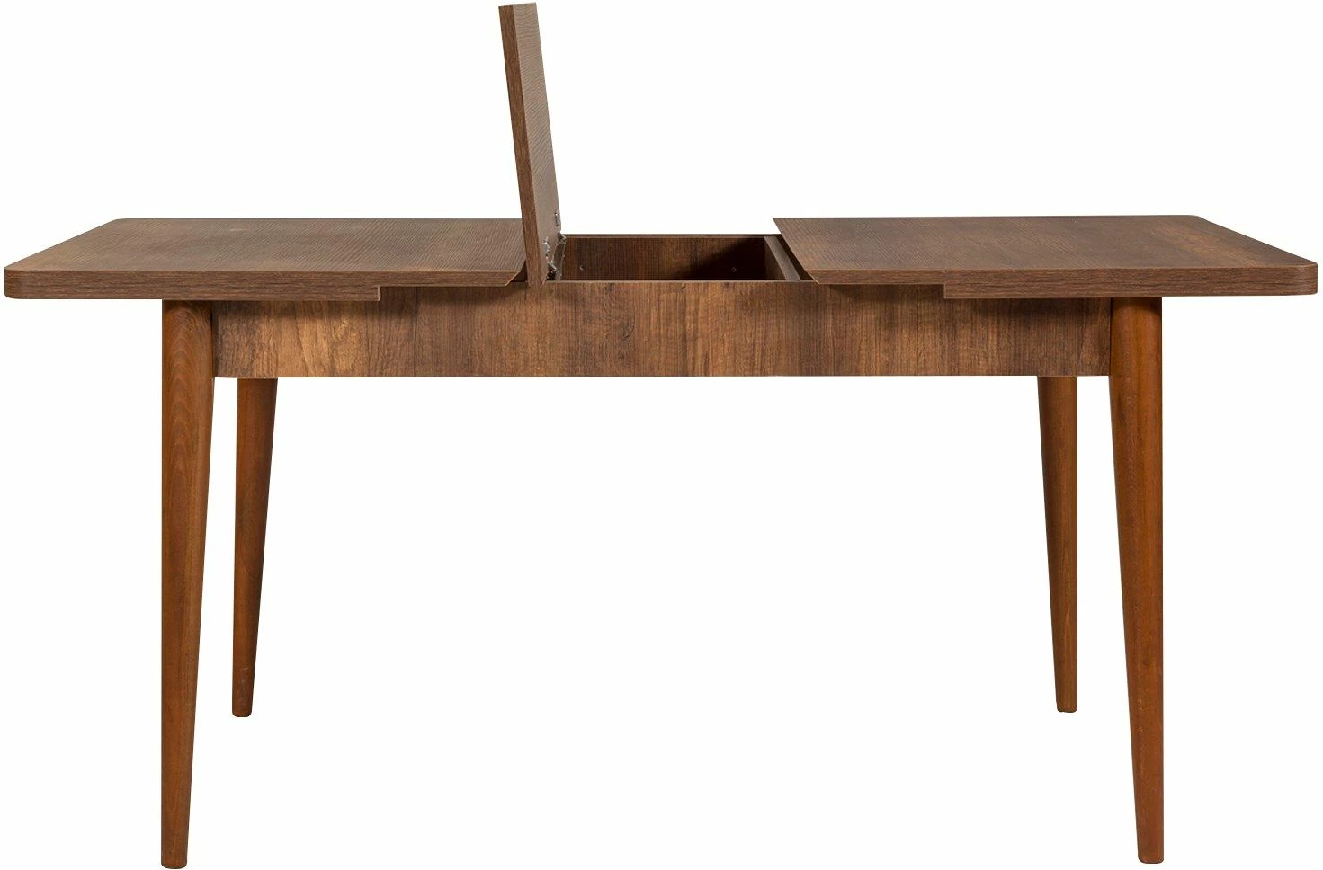 Tavolinë me karrige, set 4 pjesësh, ngjyrë arre dhe gri, Vina 0701 - 3, Skye Decor