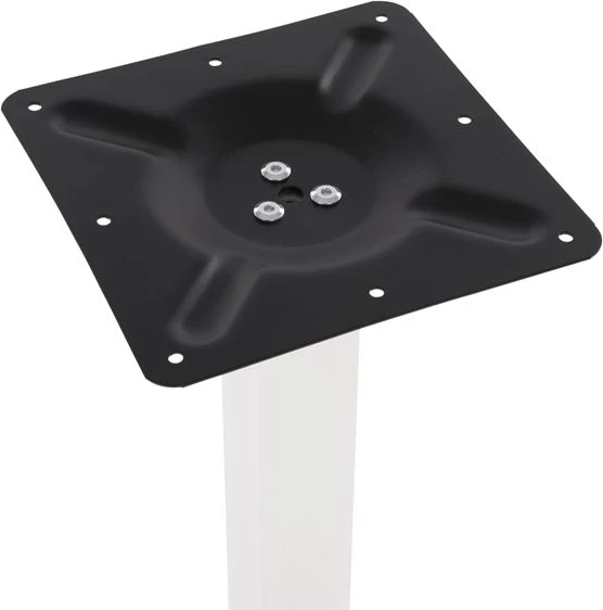 Bazë tavoline metalike ngjyrë e bardhë mat 40x40x72 FH414.12