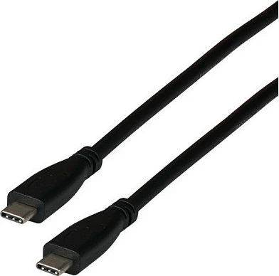 Kabllo USB-C EFB Elektronik USB4 Gen 3x2, 0.8m, 40Gbit/s, PD 100W, e zezë