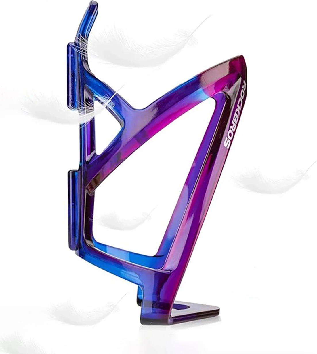 Mbajtës shishe për biçikletë Rockbros FK338, PC, blu dhe vjollcë