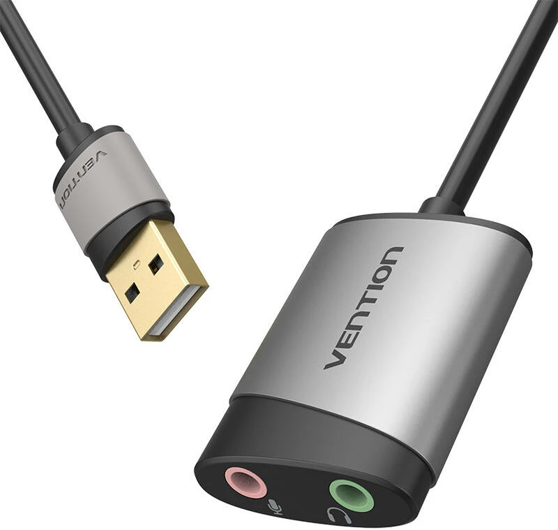 Kartë zanore e jashtme USB Vention CDKHB, 0.15m, Gri