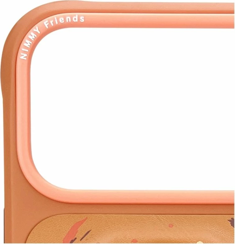 Kapak MagSafe Nimmy Jeleń për iPhone 17 Pro, portokalli