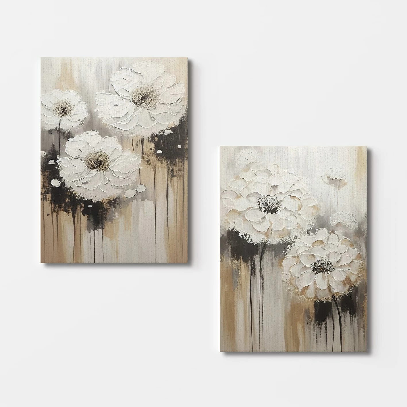 Pikturë dekorative në kanavacë (2 copë), Wallity, 2KNV4239, 50x70cm