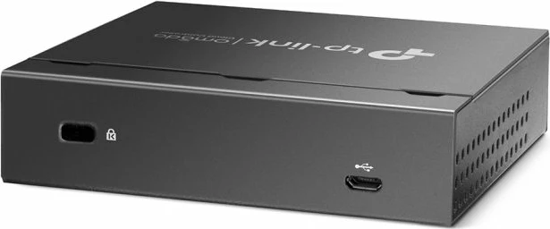 Kontroller cloud për rrjet TP-LINK Omada OC200, PoE, 2x Ethernet, USB, i zi