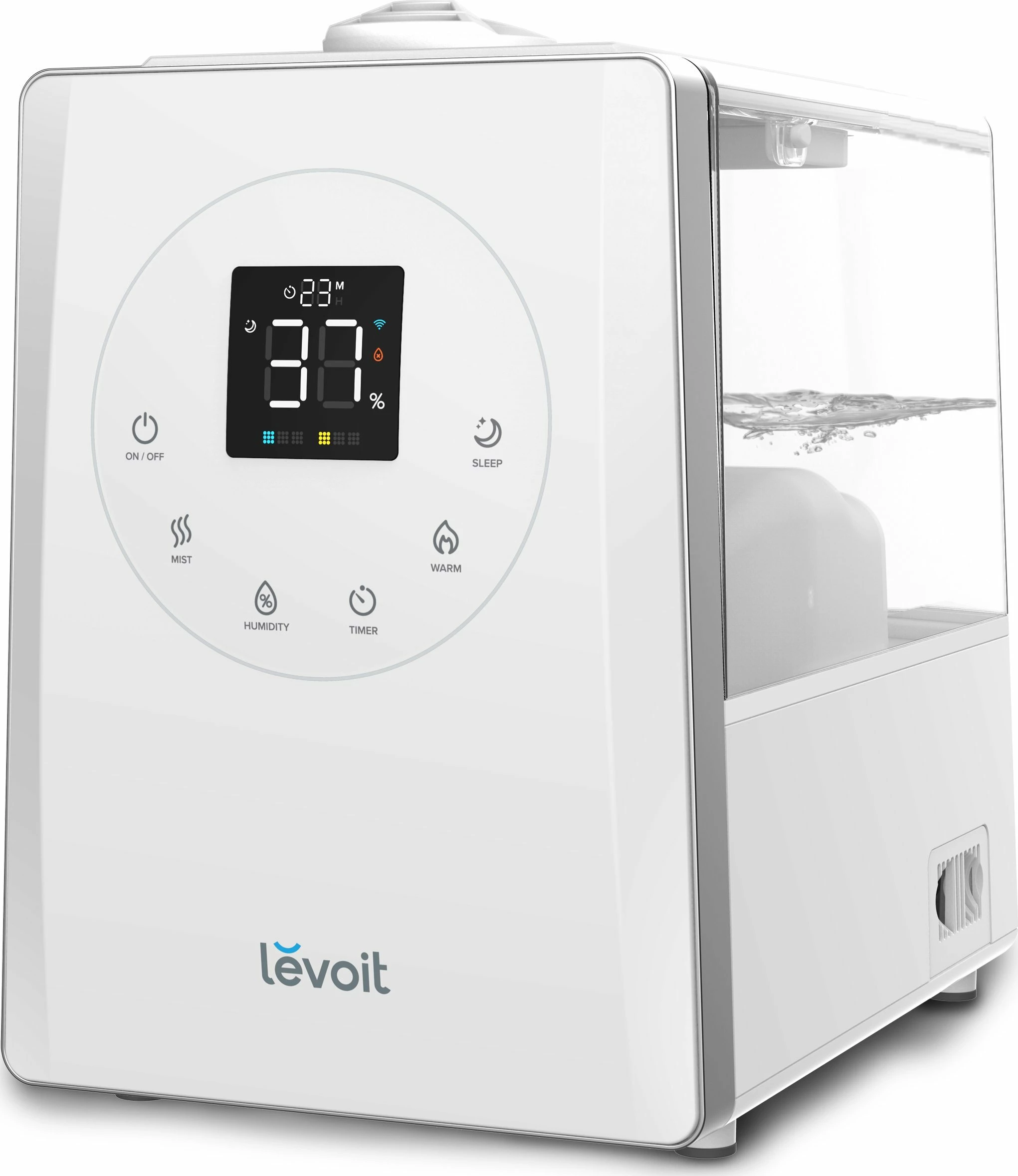 Lageshtues ajri Levoit LV600S 6 L ultrasonik me kontroll smart, mjegull e ngrohte/ftohte, per 40-70 m2, i bardhe
