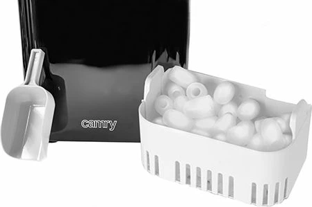 Aparat për akull CAMRY CR8073, 2.2L, 12kg/24h, gri/e zezë