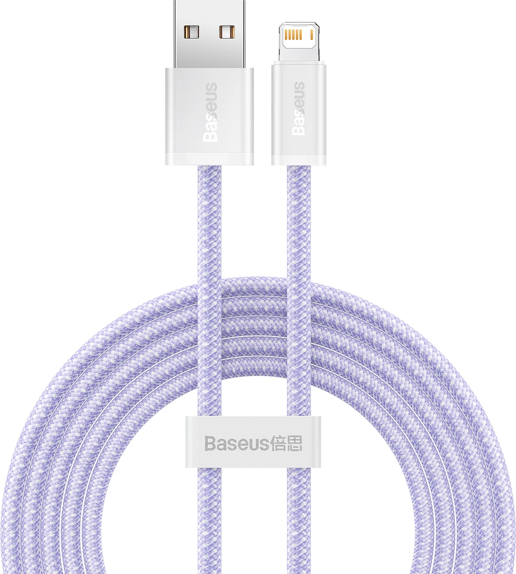 Kabllo USB në Lightning Baseus CALD000505, 2m, vjollcë