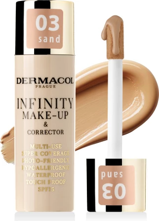 Korrektor Dermacol Infinity No.03 Sand, 20g