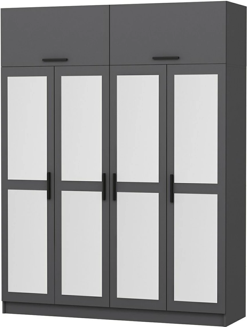 Dollap Skye Decor, ngjyrë antracit, Kale - 5275