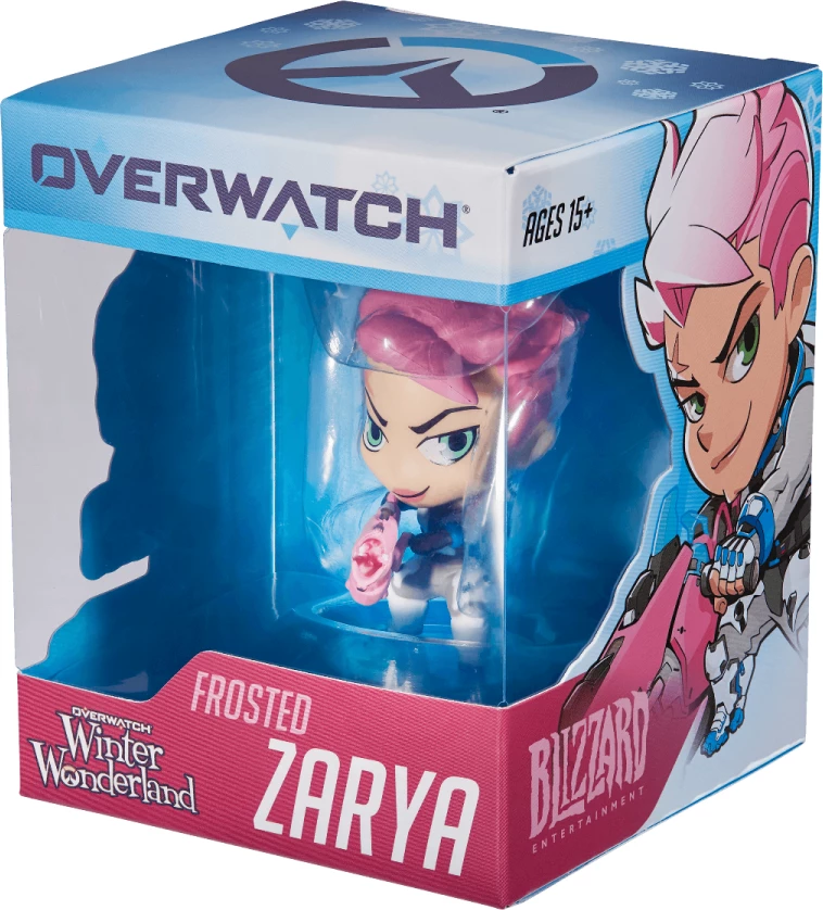 Figurë koleksionuese Blizzard Gear Overwatch Cute But Deadly Holiday Frosted Zarya 7 cm