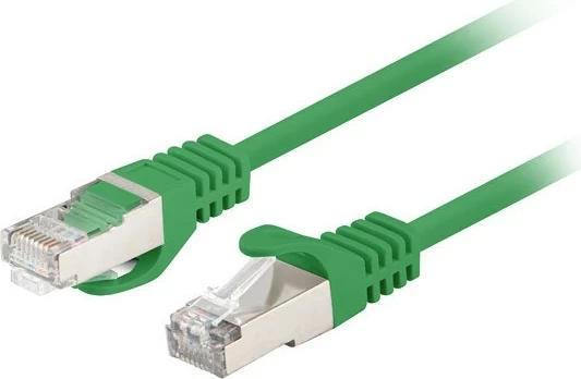 Patchcord LANBERG RJ-45 kat.6 0.25m jeshil 10-pack