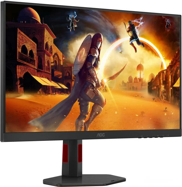 Monitor gaming, AOC, Q27G4ZR, 27" QHD 240Hz (260Hz OC) Fast IPS 1ms, Adaptive Sync HDR400, ngjyrë e zezë dhe e kuqe