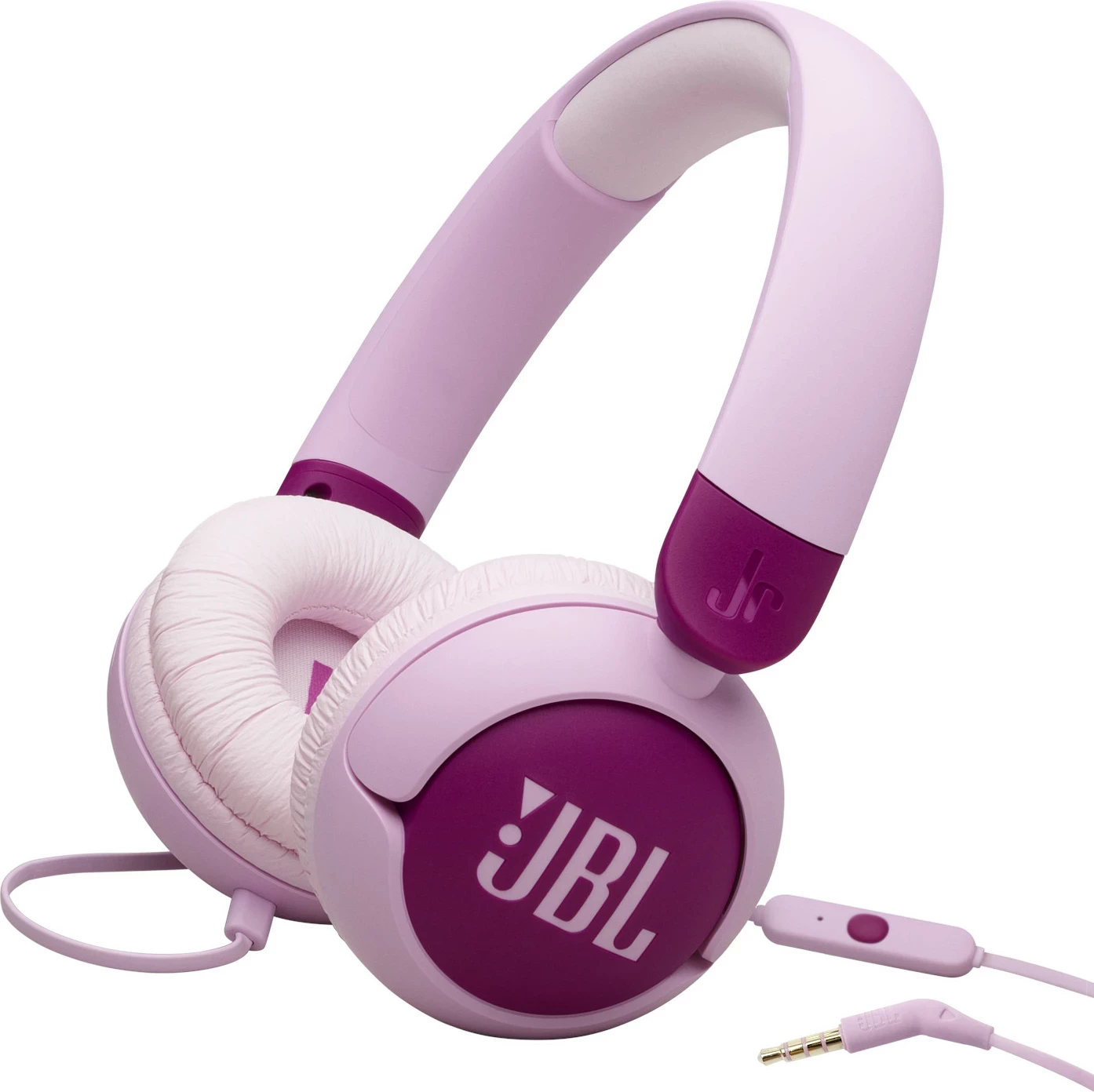 Kufje JBL JR 320 për fëmijë, on-ear, 85 dB, me kabllo 3.5 mm 1.2 m, vjollcë