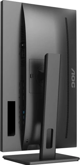 Monitor, AOC, Q24P2Q, 23.8" QHD IPS, USB 3.2 hub, rregullim lartësie, i zi