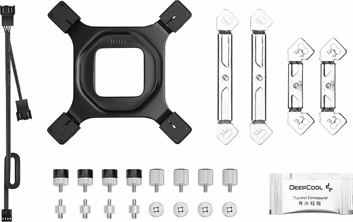 Ftohës CPU Deepcool AG620 (R-AG620-BKNNMN-G-1) 2x120mm, 260W TDP, i zi