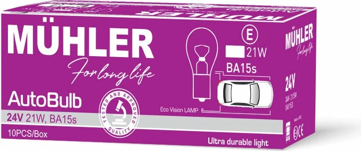Lampa 24v 21w Ba15s Kuti Muhler
