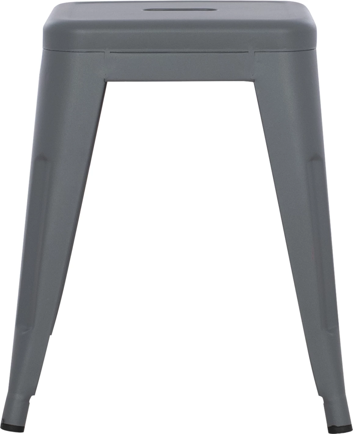 Karrige për bar MELITA FH0096.50 metalike ngjyrë gri mat 39x39x46Hcm.