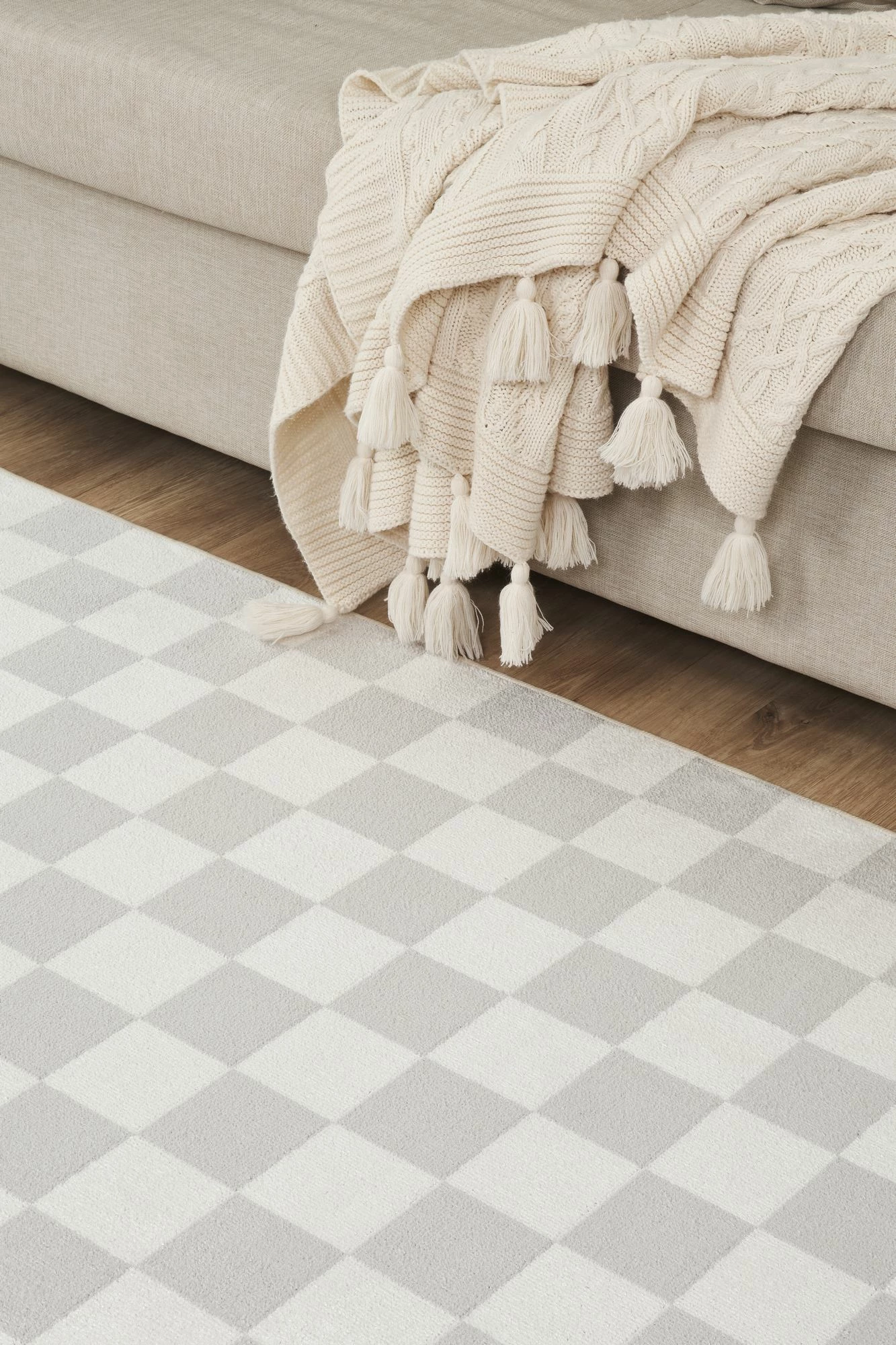 Qilim (120x180) Conceptum Hypnose, Damas 4002, krem, gri