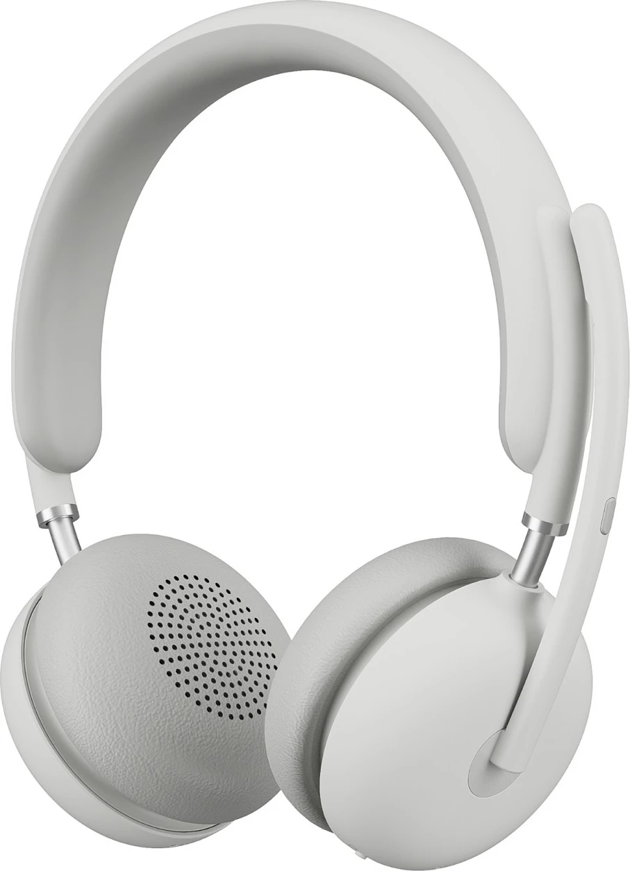 Kufje Logitech Zone Wireless 2 UC, Teams, pa tela, off-white