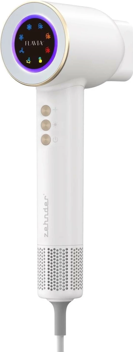 Tharëse flokësh Zehnder Flavia Plasma, 1600W, i bardhë