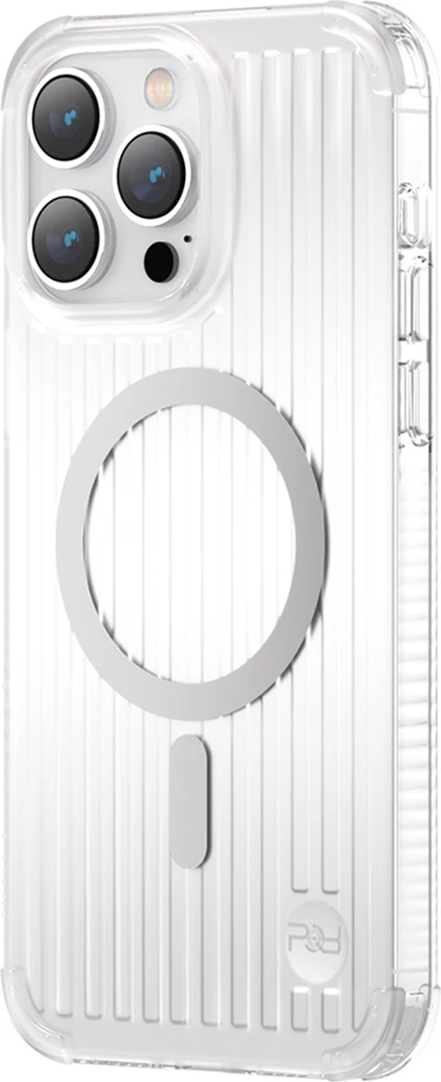 Mbështjellës Kingxbar PQY Go Out për iPhone 14 Pro, MagSafe, argjendtë