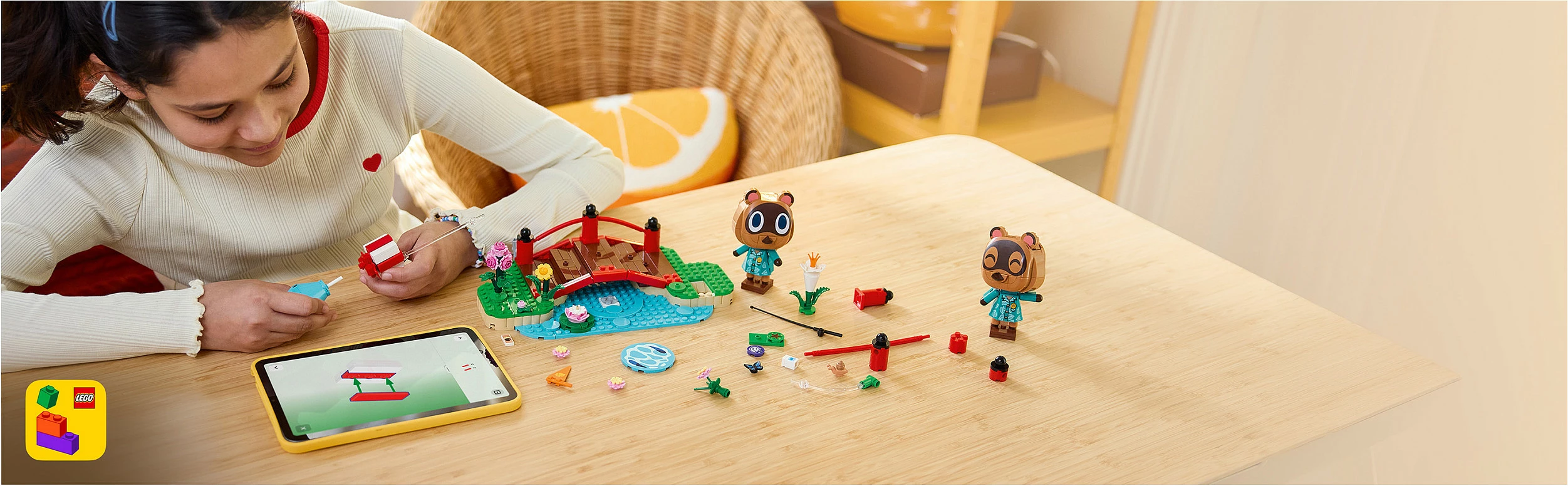 Set ndërtimi LEGO Animal Crossing 77059, 1234 pjesë, 10+, multikolor