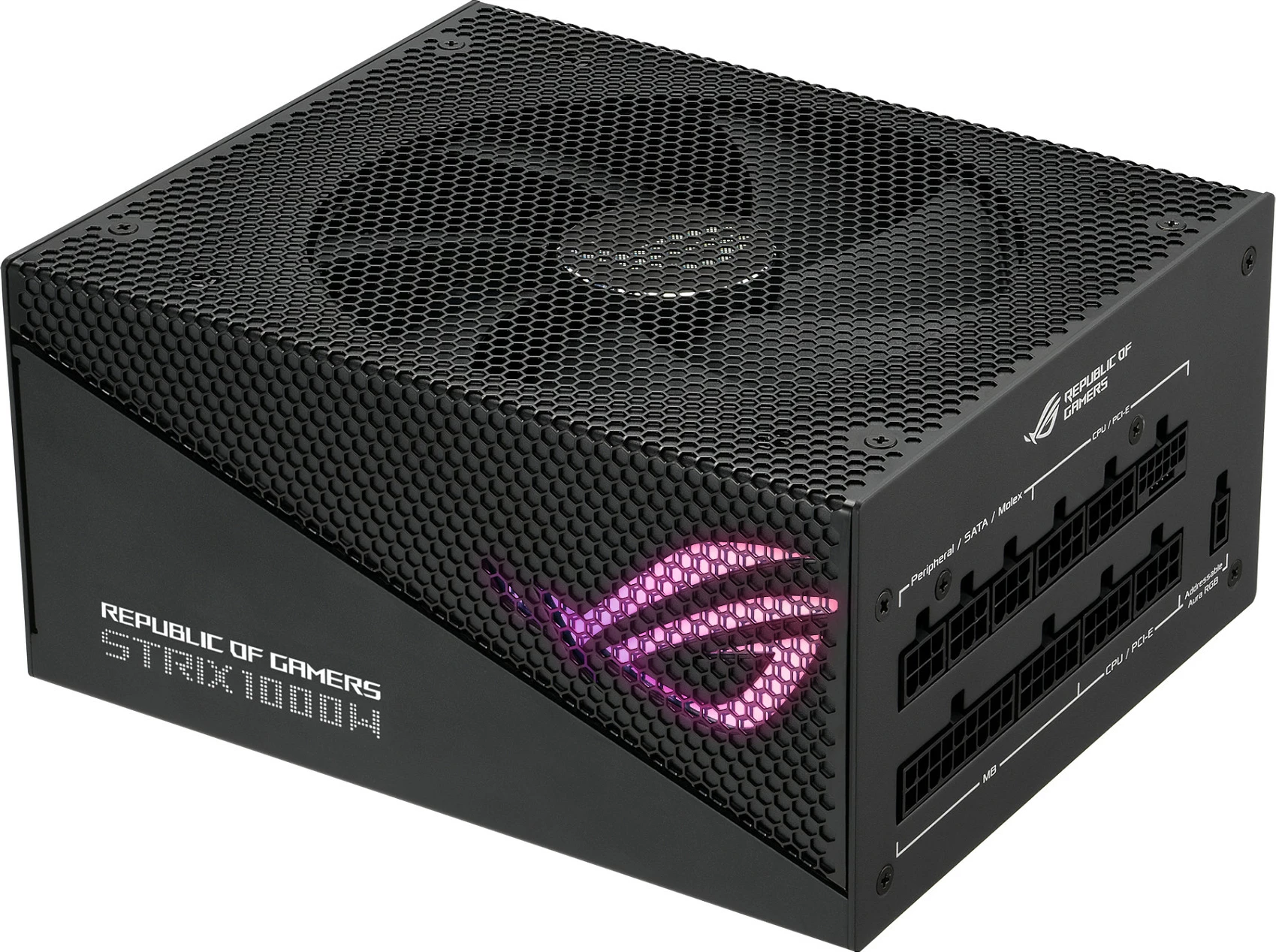 Furnizues rryme ASUS ROG STRIX 1000W Aura Edition, 80+ Gold, ATX 3.0, fully modular, i zi