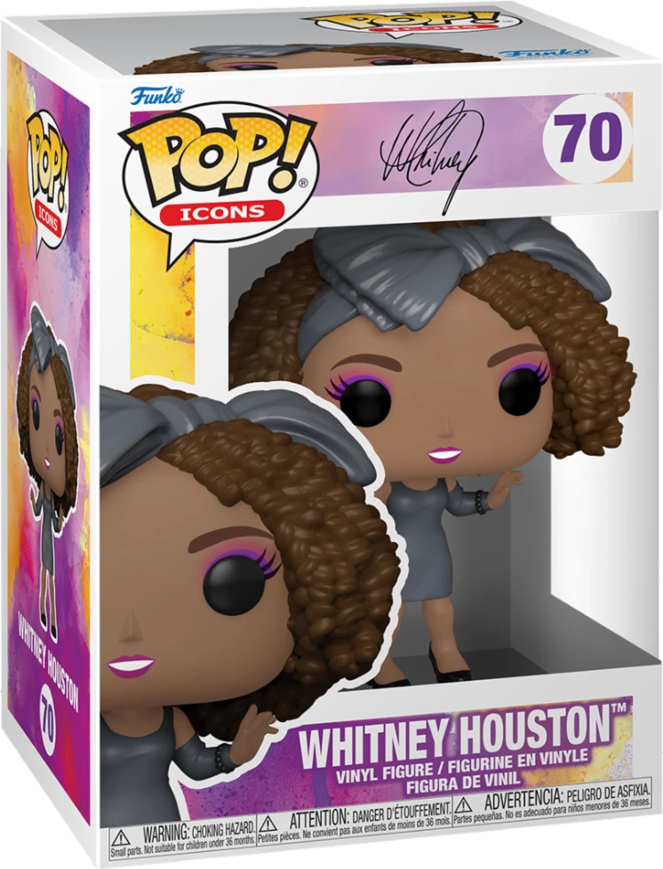 Figurinë vinyl Funko Pop! Icons Whitney Houston #70 (How Will I Know)