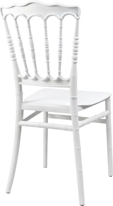 Karrige Napoleon PP e bardhë, 38.5x46.5x89cm