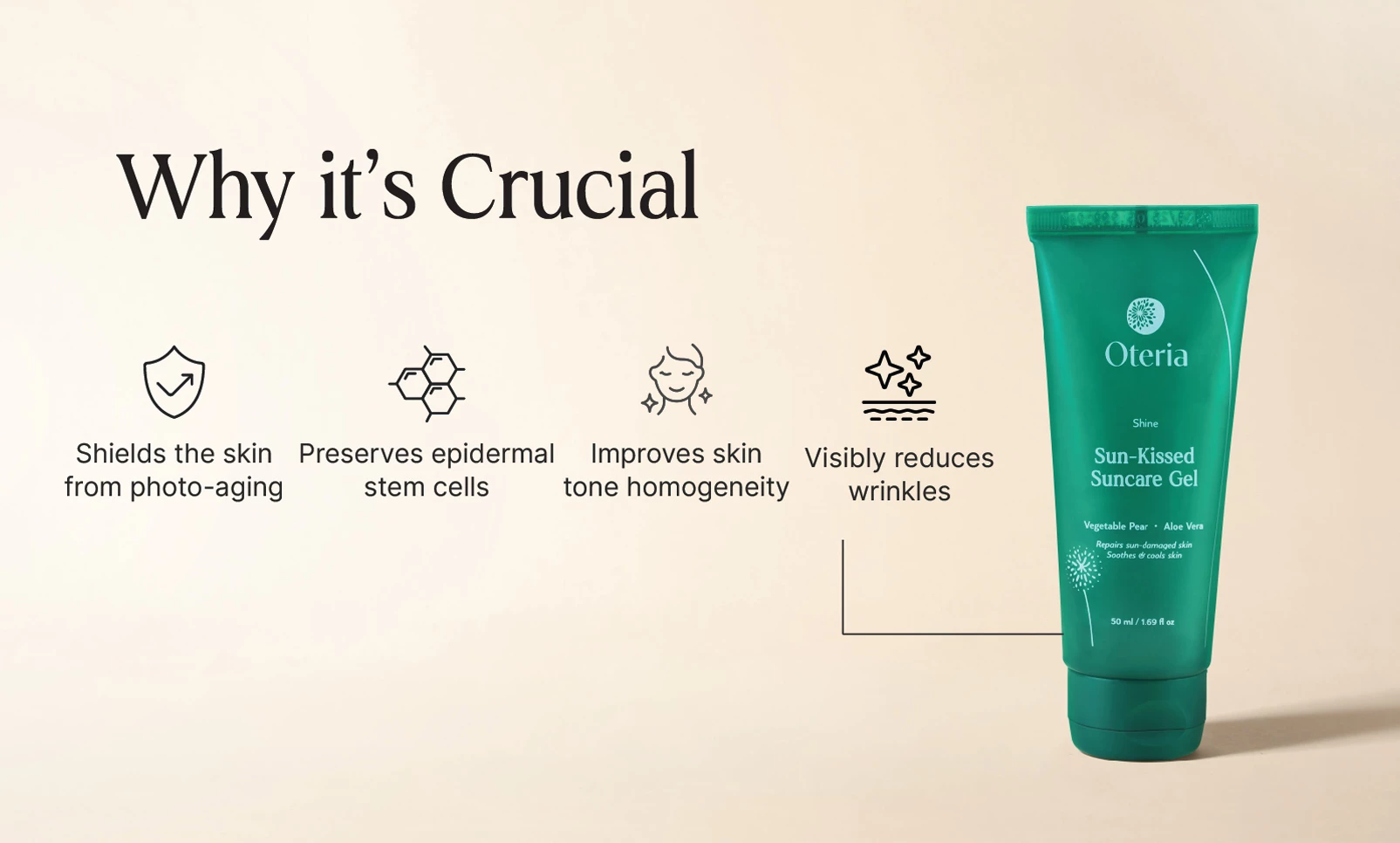 Sun-Kissed Suncare Gel