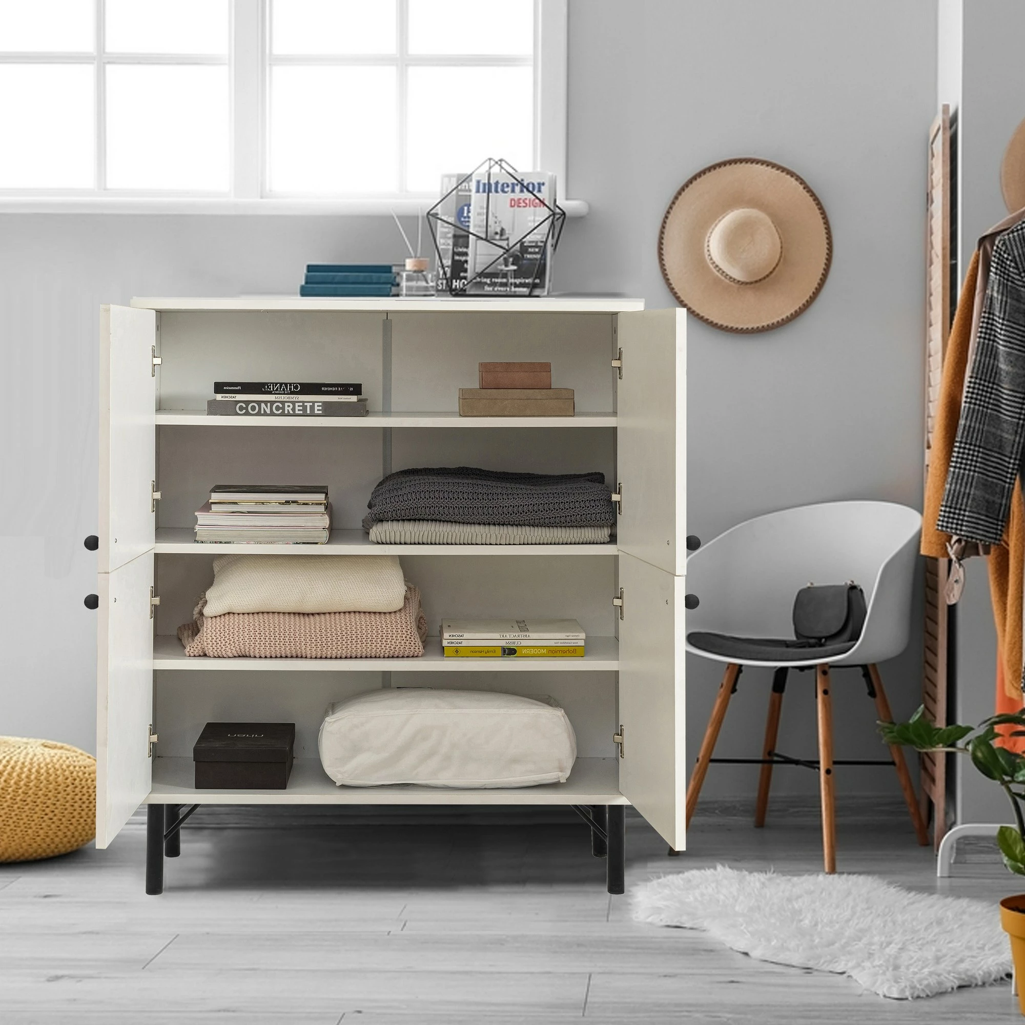 Dollap multifunksional, dizajn shumëngjyrësh, Skye Decor Multilüx Dot