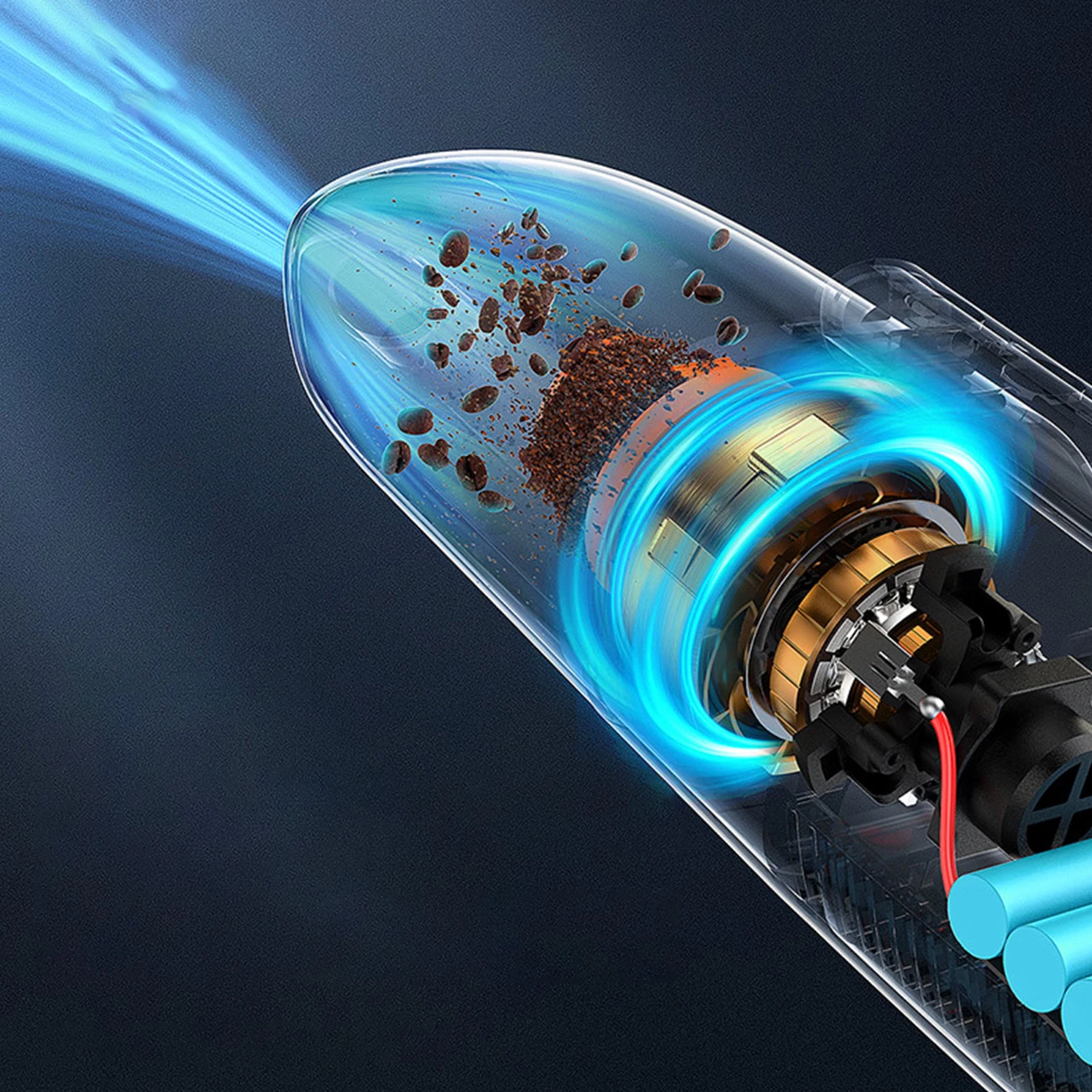 Fshesë portabile Baseus AP02, 6000Pa, 10000mAh, e zezë