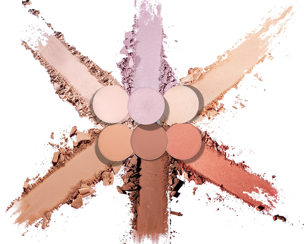 SHAPE GURU Face sculpting palette with highlighter, contour and blush