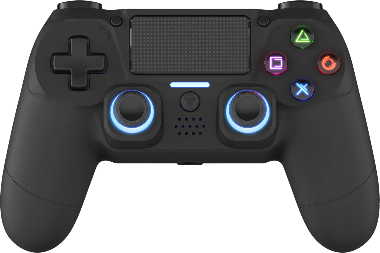 Kontroller wireless DRAGONSHOCK MIZAR+, Bluetooth 2.1 + EDR, Hall-Effect joysticks, për PS4/PC/Mobile, i zi