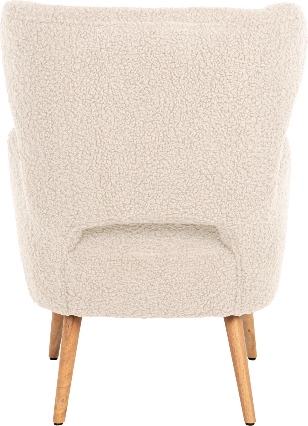 Fotelje MYLIE FH8394.23, pëlhurë boucle ecru, 66x75x93H cm