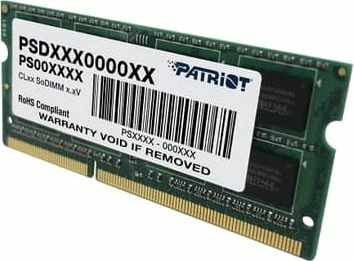 RAM Memorje Patriot Signature PSD34G1600L2S 4GB DDR3L 1600MHz CL11 SODIMM
