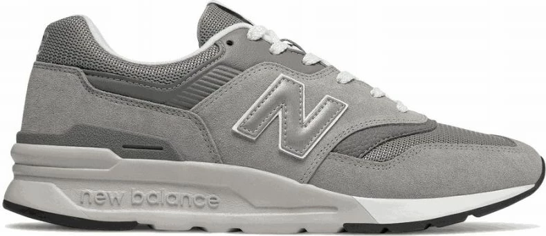 Atlete për meshkuj New Balance, gri/argjend [Madhësia: 40.5]